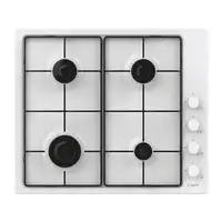Candy Idea CHW6LWW Blanco Integrado 60 cm Encimera de gas 4 zona(s)