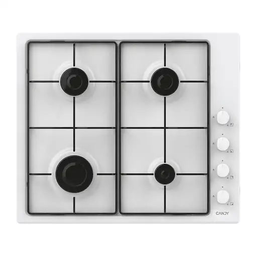 Candy Idea CHW6LWW Blanco Integrado 60 cm Encimera de gas 4 zona(s)
