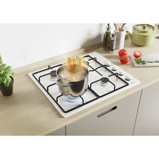 Candy Idea CHW6LWW Blanco Integrado 60 cm Encimera de gas 4 zona(s)