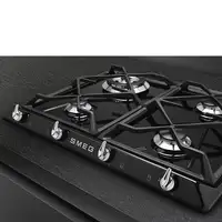 Smeg Victoria SR964NGH hobs Negro Integrado 60 cm Encimera de gas 4 zona(s)