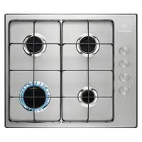 Electrolux EGS6404SX Acero inoxidable Integrado 60 cm Encimera de gas 4 zona(s)
