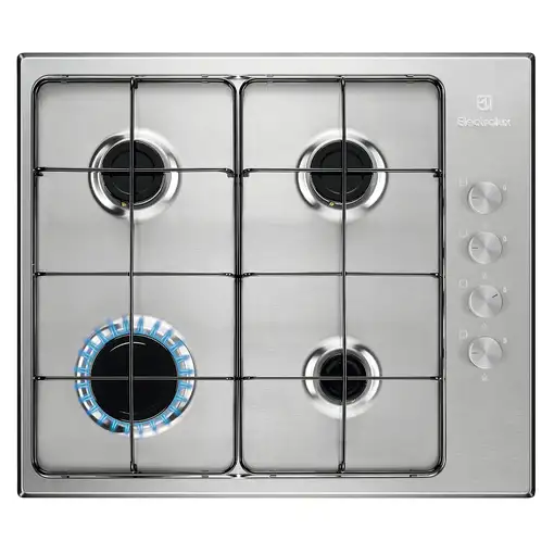 Electrolux EGS6404SX Acero inoxidable Integrado 60 cm Encimera de gas 4 zona(s) Electrolux EGS6404SX Acero inoxidable Integrado 60 cm Encimera de gas 4 zona(s)