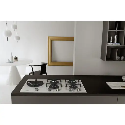 Whirlpool GOA 9523/WH Blanco Integrado 90 cm Encimera de gas 5 zona(s)