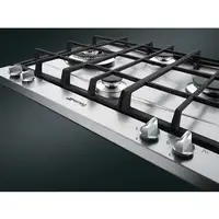 Smeg P261XGH hobs Acero inoxidable Integrado 60 cm Encimera de gas 4 zona(s)