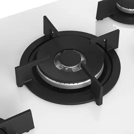 Beko HILW75222SW Blanco Integrado 75 cm Encimera de gas 5 zona(s)