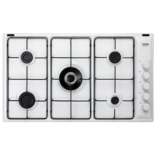 De’Longhi FLB 59 DD hobs Blanco Integrado 86 cm Encimera de gas 5 zona(s)