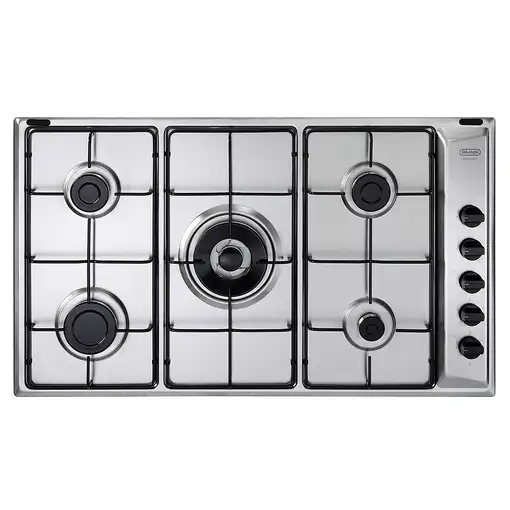 De’Longhi YAL 59 DD hobs Acero inoxidable Integrado 86 cm Encimera de gas 5 zona(s