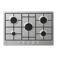 Candy Timeless CHW7X Acero inoxidable Integrado Encimera de gas 5 zona(s)