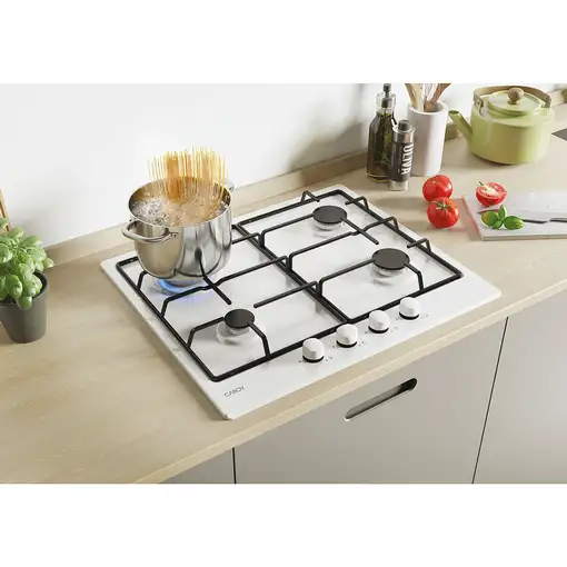 Candy Idea CHW6BRWW Blanco Integrado 60 cm Encimera de gas 4 zona(s)
