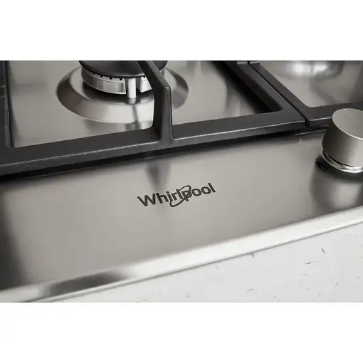 Whirlpool GMR 7522/IXL Acero inoxidable Integrado 73 cm Encimera de gas 5 zona(s)