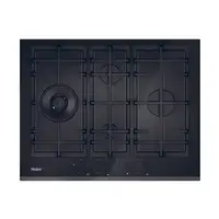 Haier Series 6 HAVG5D4TB Negro Integrado 65 cm Encimera de gas 4 zona(s)