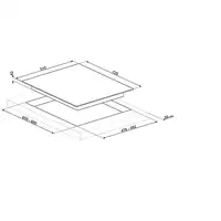 Smeg PX175 hobs Acero inoxidable Integrado Encimera de gas 5 zona(s)