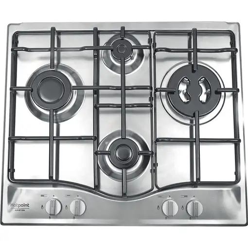 Hotpoint PCN 642 T/IX/HAR Acero inoxidable Integrado 60 cm Encimera de gas 4 zona(
