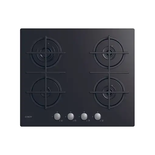 Candy CVG6B Negro Integrado 59 cm Encimera de gas 4 zona(s)