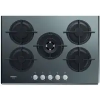 Hotpoint HAGD 72S/MR Espejo Integrado 73 cm Encimera de gas 5 zona(s)