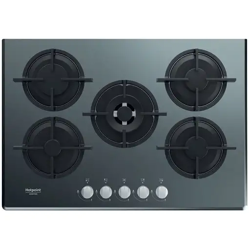 Hotpoint HAGD 72S/MR Espejo Integrado 73 cm Encimera de gas 5 zona(s)
