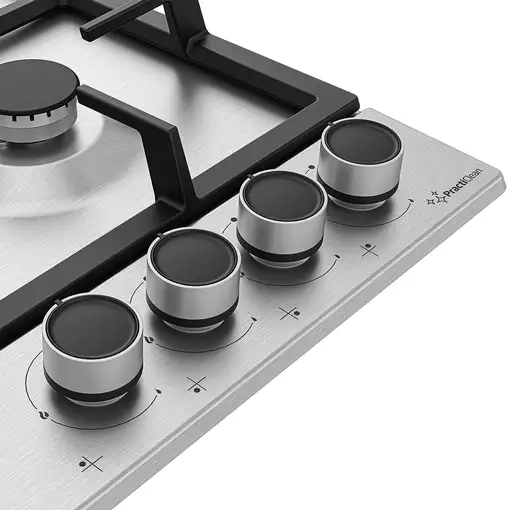 Beko HIAW64225SXE Acero inoxidable Integrado 60 cm Encimera de gas 4 zona(s)