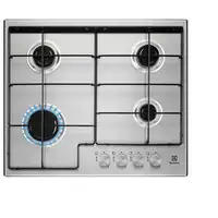 Electrolux EGS6424X Acero inoxidable Integrado 59.5 cm Encimera de gas 4 zona(s)