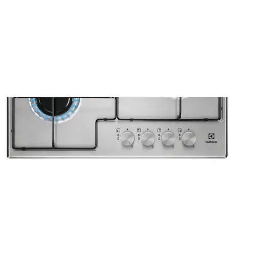 Electrolux EGS6424X Acero inoxidable Integrado 59.5 cm Encimera de gas 4 zona(s)