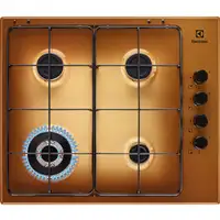 Electrolux EGS6414T Latón Integrado 60 cm Encimera de gas 4 zona(s)