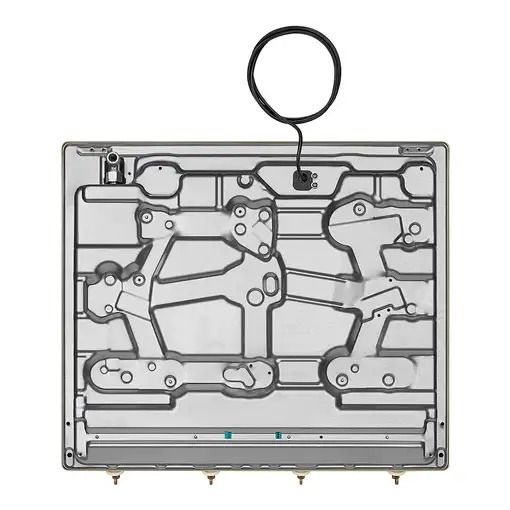Smeg Coloniale SRV864POGH hobs Crema de color Integrado 60 cm Encimera de gas 4 zo