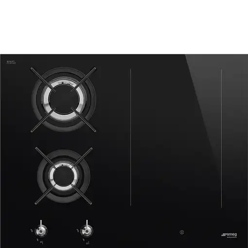 Smeg Classic PM3643D hobs Negro Integrado 65 cm Combi 4 zona(s)