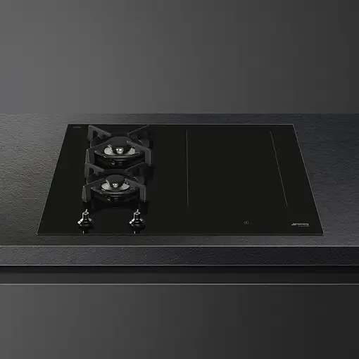 Smeg Classic PM3643D hobs Negro Integrado 65 cm Combi 4 zona(s)