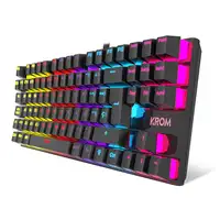 Krom Kasic TKL teclado Juego USB Negro