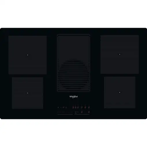 Whirlpool WVH 92 K/1 Negro Integrado 80.4 cm Con placa de inducción 4 zona(s) Camp Whirlpool WVH 92 K/1 Negro Integrado 80.4 cm Con placa de inducción 4 zona(s) Camp