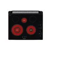 Vitrokitchen 301TGN hobs Negro Integrado Combi 5 zona(s)