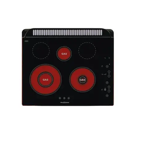Vitrokitchen 301TGN hobs Negro Integrado Combi 5 zona(s) Vitrokitchen 301TGN hobs Negro Integrado Combi 5 zona(s)