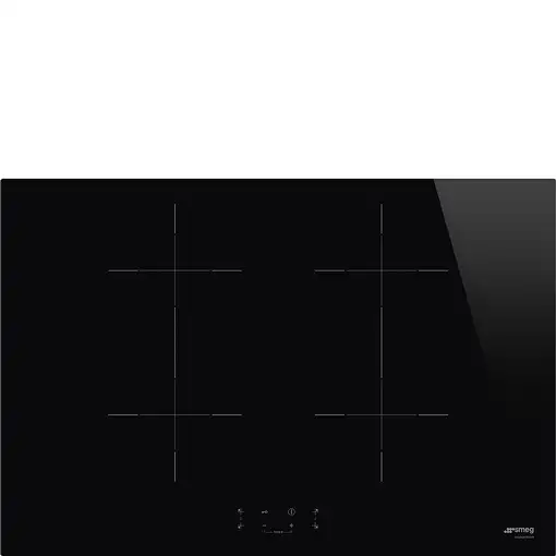 Smeg SIB2741D hobs Negro Integrado 75 cm Con placa de inducción 4 zona(s)