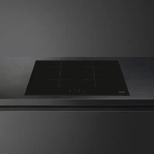 Smeg SIB2741D hobs Negro Integrado 75 cm Con placa de inducción 4 zona(s)