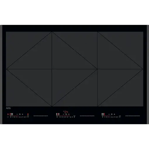 AEG TR84IT00FB Negro Integrado 80 cm Con placa de inducción 6 zona(s)