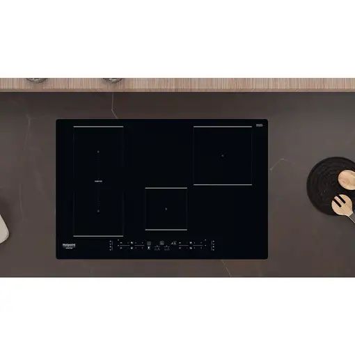 Hotpoint HB 0577B NE Negro Integrado 77 cm Con placa de inducción 4 zona(s)