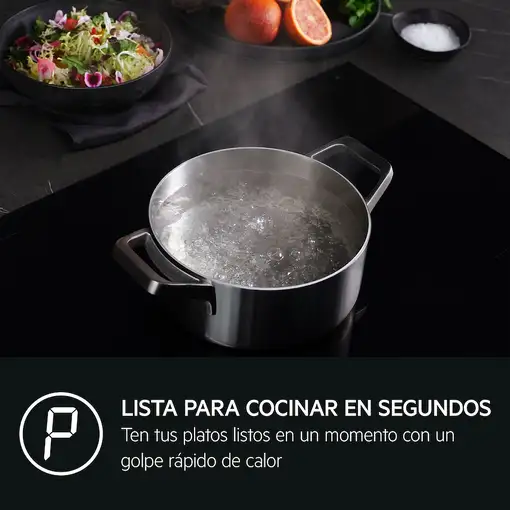 AEG TO63IV00FB Negro Integrado 60 cm Con placa de inducción 3 zona(s)