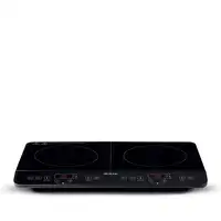Ariete 1998/00 Negro Encimera 58 cm Con placa de inducción 2 zona(s)