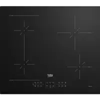 Beko HII64200SFMT Negro Integrado 59 cm Con placa de inducción 4 zona(s)