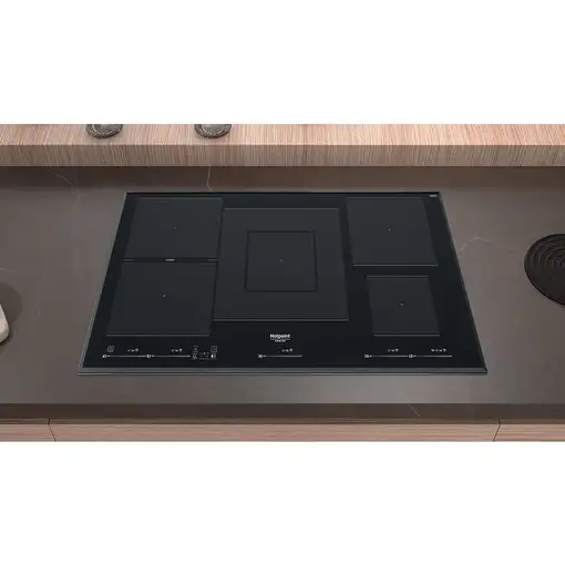 Hotpoint HT 1090 BA Negro Integrado 90 cm Con placa de inducción 5 zona(s) Hotpoint HT 1090 BA Negro Integrado 90 cm Con placa de inducción 5 zona(s)