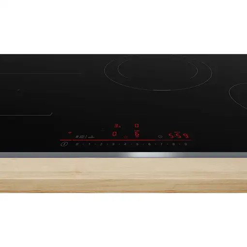 Bosch Serie 6 PVS845HB1E hobs Negro Integrado 80 cm Con placa de inducción 4 zona(