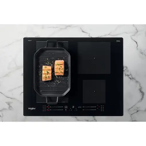 Whirlpool WF S0160 NE Negro Integrado 60 cm Con placa de inducción 4 zona(s)