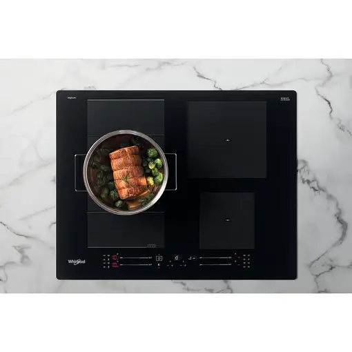 Whirlpool WF S0160 NE Negro Integrado 60 cm Con placa de inducción 4 zona(s)