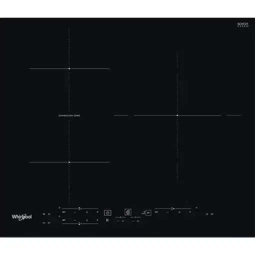 Whirlpool WB B3760 BF Negro Integrado 59 cm Con placa de inducción 3 zona(s)