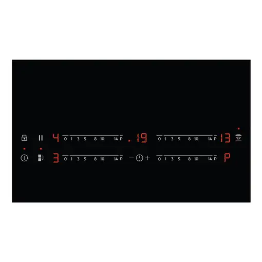 AEG TO84IU0FFB Negro Integrado 80 cm Con placa de inducción 4 zona(s)