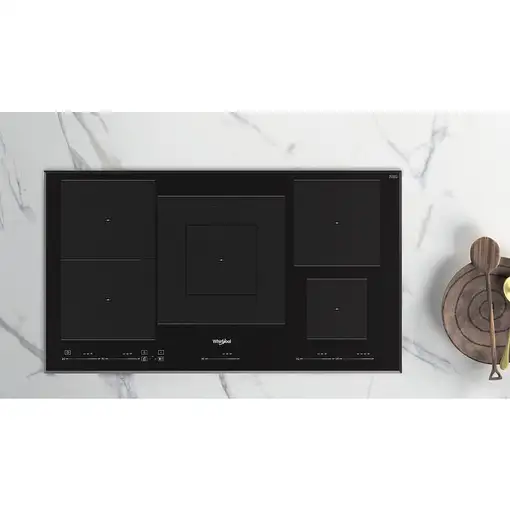 Whirlpool WT 1090 BA Negro Integrado 90 cm Con placa de inducción 5 zona(s)