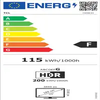 Televisor QLED 75'' 4K Ultra HD Metálico Smart 75P8K TCL