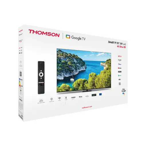 Televisor LED 75'' 4K Ultra HD Negro Smart 75UG5C14 THOMSON