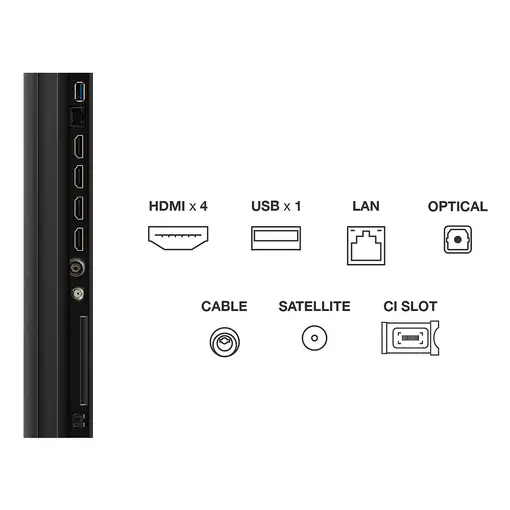 Televisor QD-Mini LED 65'' 4K Ultra HD Metálico Smart 65Q6C TCL