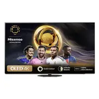 Televisor OLED 65'' 4K Ultra HD Negro Smart 65A86N HISENSE