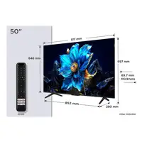 TCL P7K 50P7K Televisor 127 cm (50") 4K Ultra HD Smart TV Wifi Metálico 430 cd / m